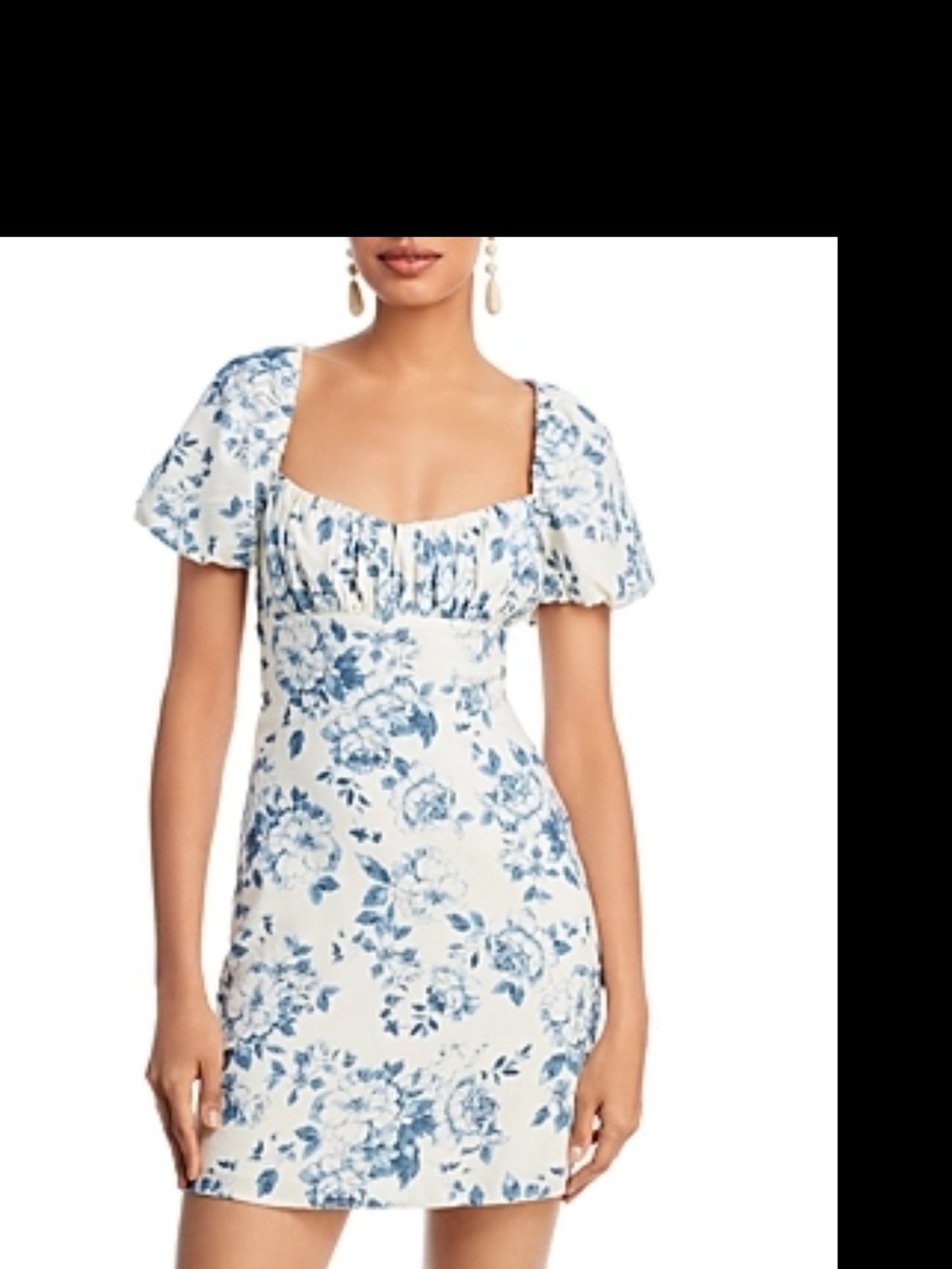 New Aqua dress floral light blue
